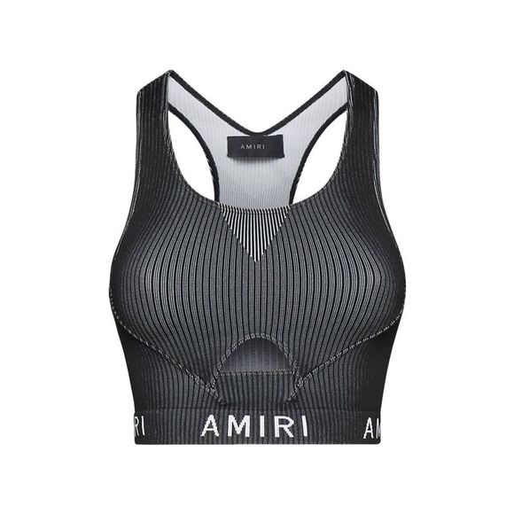 Amiri Women's Black Top - Picture 3 of 4